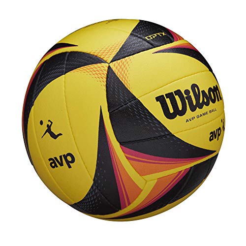 Wilson Optx Avp Balon Voleibol Playa, Unisex Adulto, Amarillo, 5