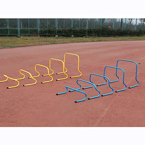 Xin La Velocidad de la Agilidad 23cm Formación Valla, Todo Uso de Vallas Entrenamiento de la Velocidad, Deportes Fútbol Rugby Entrenamiento de Saltos (5pcs) (Color : D)