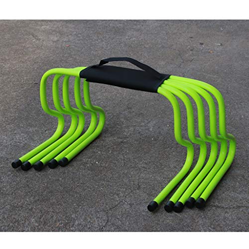 Xin Vallas Agilidad, 5 Piezas Conjunto Vallas Deportes Agilidad de Rugby Running Entrenamiento de Velocidad, 30cm (Color : A)