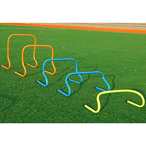 Xin Vallas Agilidad, 5 Piezas Conjunto Vallas Deportes Agilidad de Rugby Running Entrenamiento de Velocidad, 30cm (Color : A)