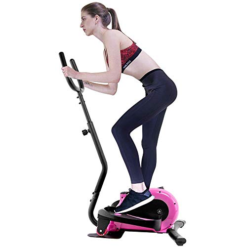 YHW Máquina elíptica Máquina de Ejercicios Stepper Entrenamiento de Ejercicios Vertical portátil Entrenamiento Cardiovascular elíptico Equipo de Ejercicios para el hogar