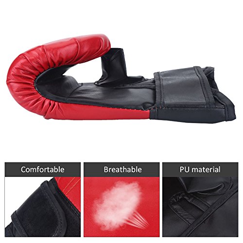 Yinuoday 1 par/Set de Guantes de Boxeo para Adultos Guantes de Saco de Boxeo de Combate de Muay Thai Guantes de Saco de Arena de Kickboxing