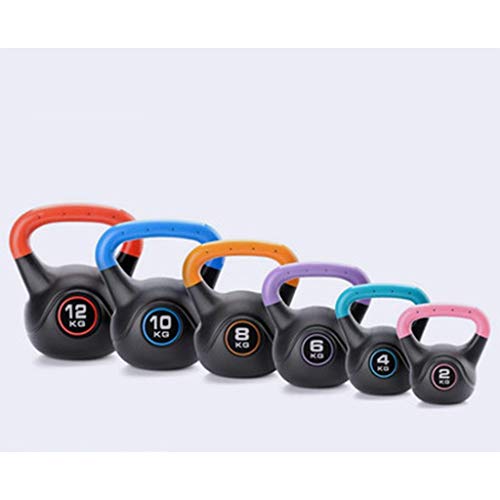 YYF Kettlebell Pesas de 2 kg-12 kg, Pesas código de Color, del Molde Cubierta de Hierro, Gimnasio en casa, Aptitud, Ejercicio, Entrenamiento con Pesas (tamaño : 22lbs)