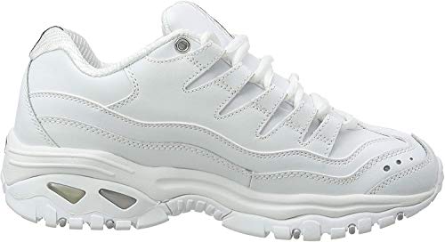 Zapatilla Deportiva Deportiva Deportiva para Mujer, Blanca / Millenium, 8.5 W US