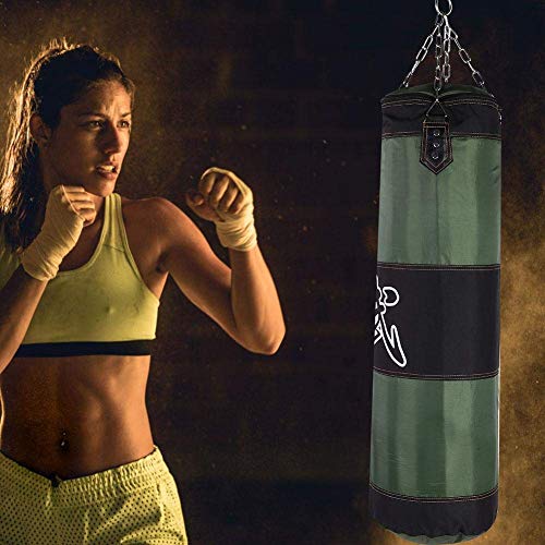 Zyyini Saco de Boxeo de Boxeo, Saco de Boxeo Muay Thai Bolsa de Boxeo Boxeo de Entrenamiento de Entrenamiento de Entrenamiento de Entrenamiento de Entrenamiento de Entrenamiento - Sin rel(2# 1M)