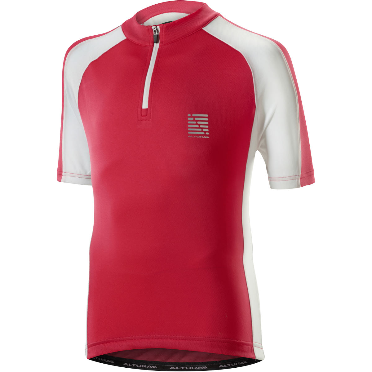 Maillot de mangas cortas Altura Sprint para niños (rosa/blanco, 7-9 años) - Maillots