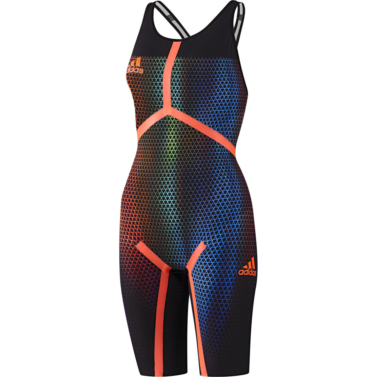 Bañador adidas Adizero XVI Open Back Freestyle para mujer - Bañadores de culote