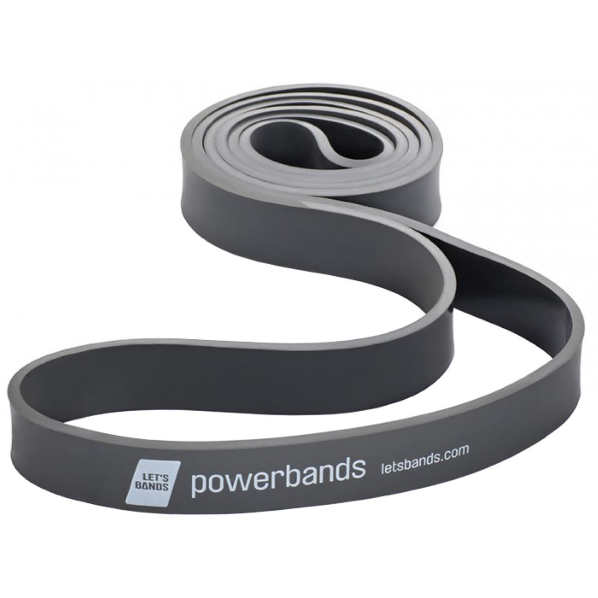 Banda elástica Lets Bands Powerband Max Extra Heavy (negro) - Bandas de resistencia