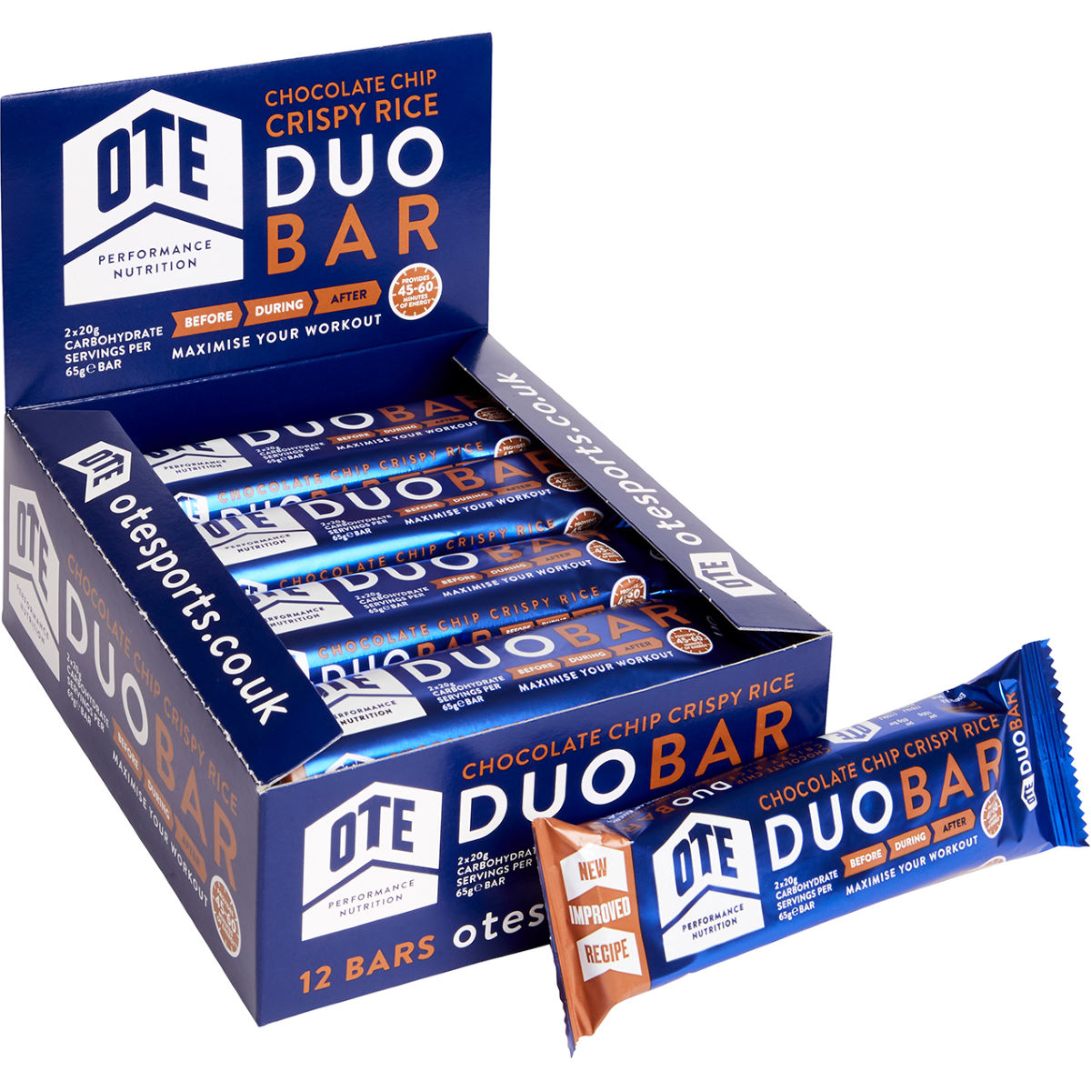 Barritas OTE Duo Energy (12 x 65g) - Barritas