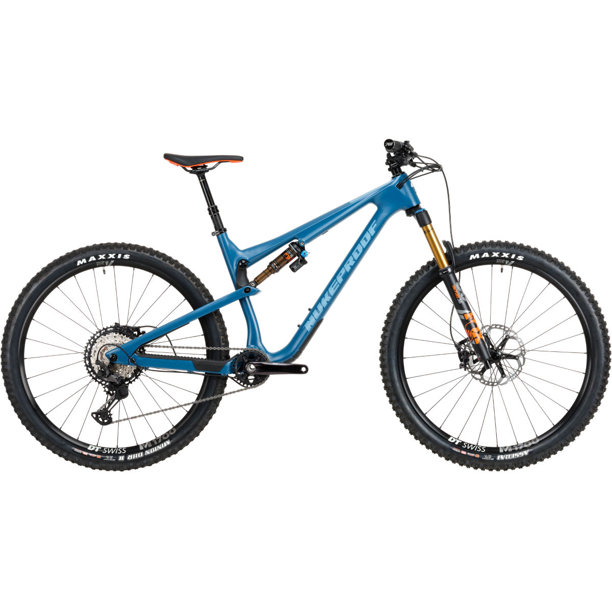 Bicicleta de carbono Nukeproof Reactor 290 Factory (XT, 2020) - Bicicletas de MTB de doble suspensión