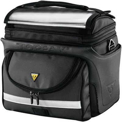 Bolsa de manillar Topeak TourGuide DX - Negro - 7.70 Litres, Negro