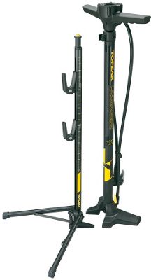 Bomba de suelo de alta presión Topeak Joe Blow Max (soporte incluido) - Negro - Inc Stand, Negro