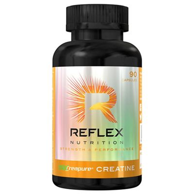 Bote de creatina Reflex Creapure (90 cápsulas) - 90 Capsules, n/a