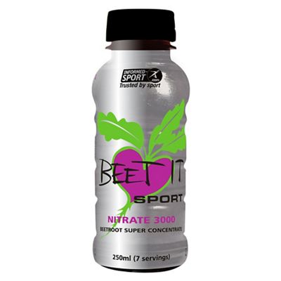 Botellín de nitrato de remolacha Beet It Sport 3000 (6 x 250 ml), n/a