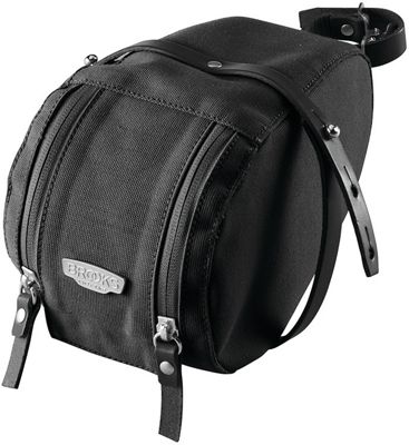 Brooks England Isle of Wight Medium Saddle Bag - Negro - One Size, Negro