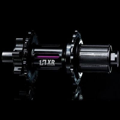 Buje trasero HxR Components EasyShift - Shimano - Morado - 135/142 x 12mm, Morado