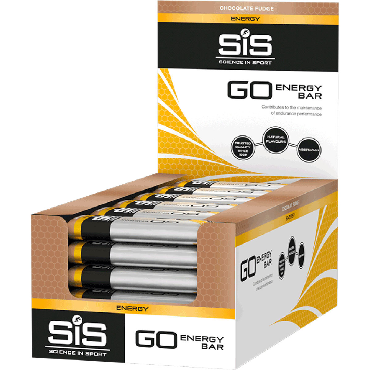 Caja de 30 barritas de 40 g Science in Sport - Mini Go Bar - Barritas