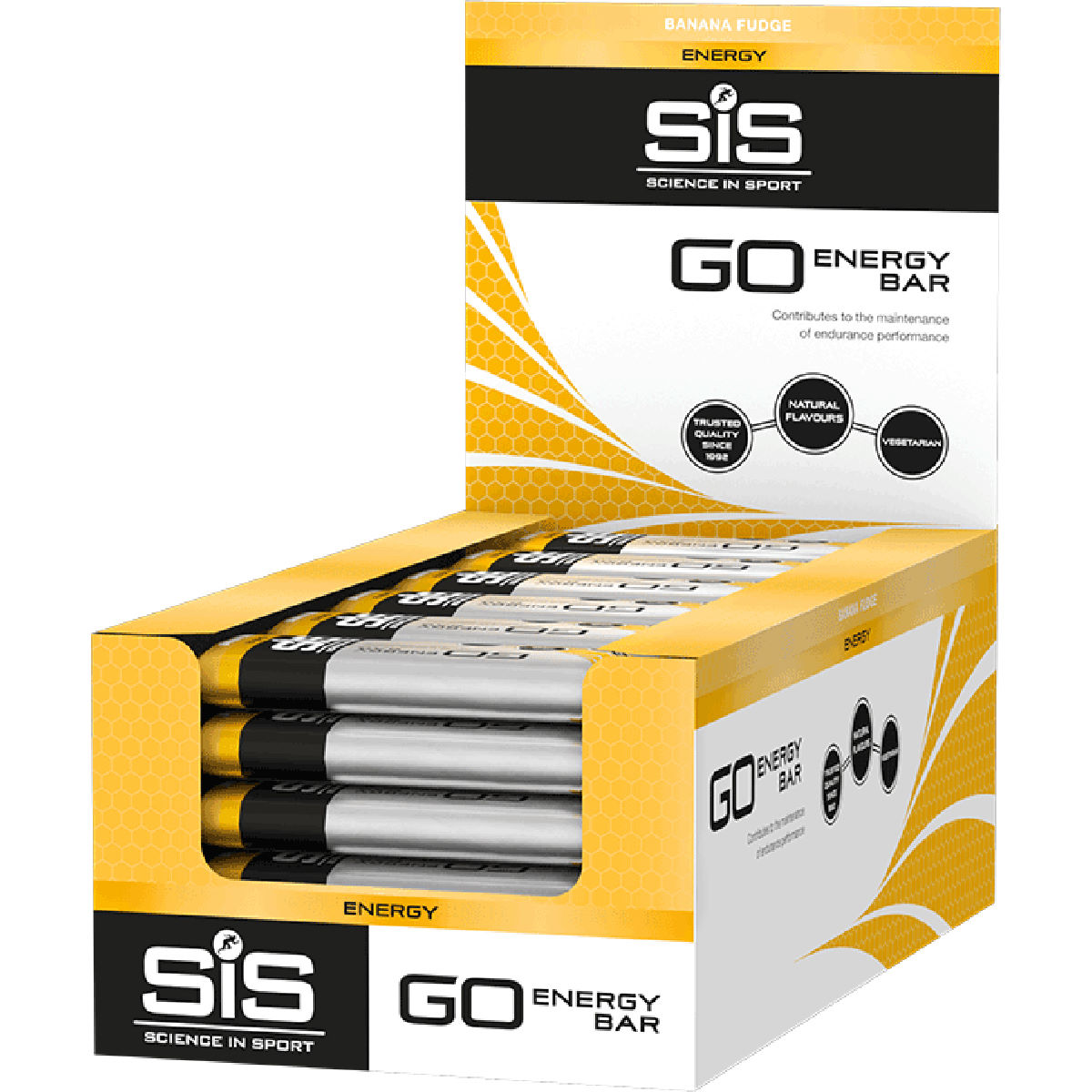 Caja de 30 barritas de 40 g Science in Sport - Mini Go Bar - Barritas