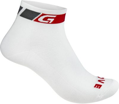 Calcetines de corte bajo GripGrab Classic - Blanco, Blanco