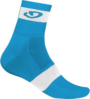 Calcetines Giro Comp Racer  - Azul/Blanco, Azul/Blanco