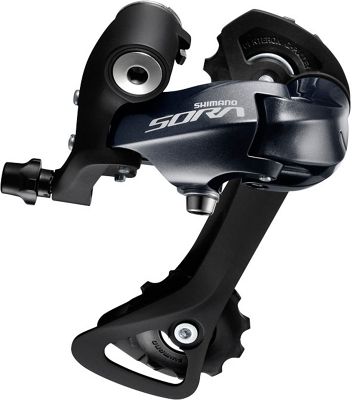 Cambio trasero Shimano Sora R3000 9 velocidades - Negro - Medium Cage, Negro