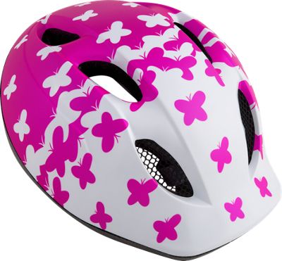 Casco MET Buddy 2018 - Mariposas rosas - One Size, Mariposas rosas