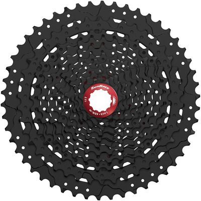 Cassette SunRace MX80 de 11 velocidades - Negro - 11-50t, Negro