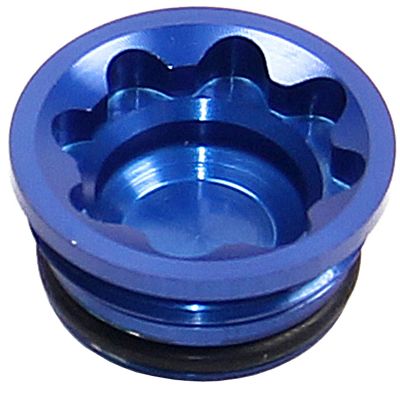 Cazoleta perforada Hope Tech 3 V4 - Azul - Large, Azul