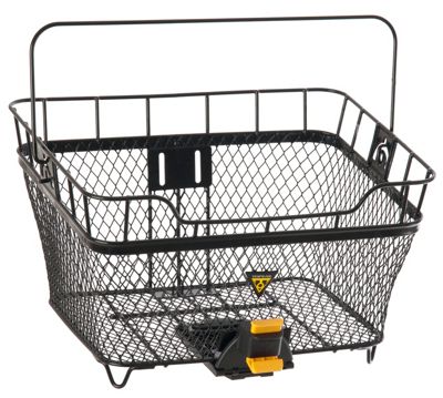 Cesta trasera con fijador Topeak MTX 6 - Negro - 23.44 Litres, Negro