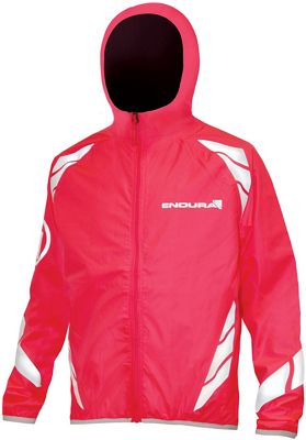 Chaqueta infantil con capucha Endura Luminite - Rosa - Reflectante, Rosa - Reflectante