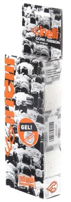 Cinta de manillar de gel Cinelli Cork - Blanco, Blanco