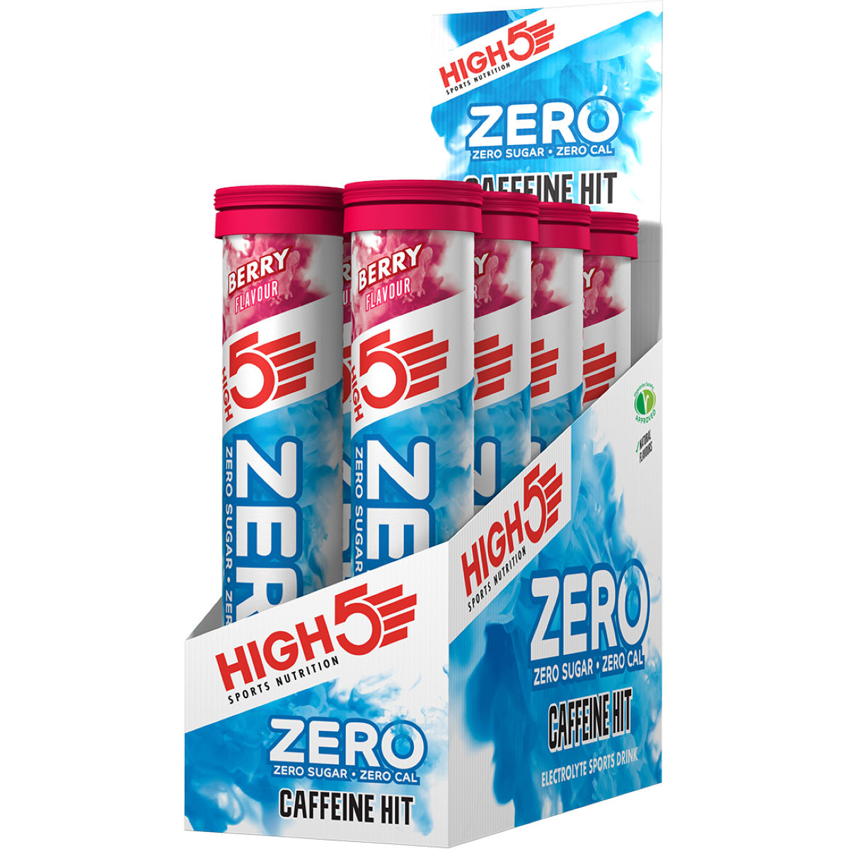 Comprimidos HIGH5 ZERO Caffeine Hit (8  x 20 comprimidos) - Comprimidos