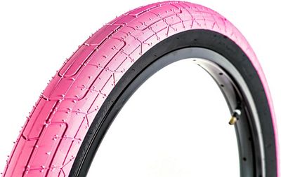 Cubierta de BMX Colony Griplock - Rosa - Negro - 110psi, Rosa - Negro