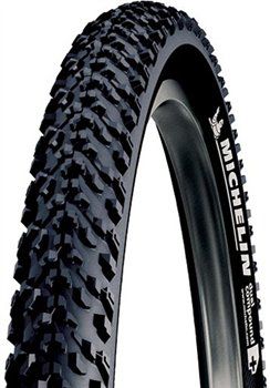 Cubierta de MTB Michelin Country Dry 2 - Negro - Wire Bead, Negro