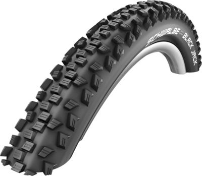 Cubierta de MTB Schwalbe Black Jack - K-Guard - Negro - Wire Bead, Negro