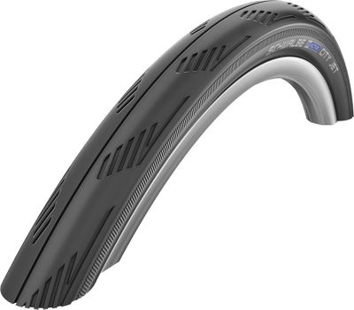 Cubierta Schwalbe City Jet (K-Guard) - Negro - Wire Bead, Negro