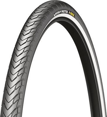 Cubierta urbana Michelin Protek Max - Negro - Wire Bead, Negro