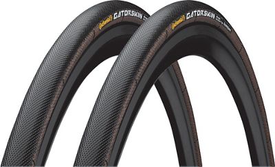 Cubiertas tubulares Continental Sprinter GatorSkin (par) - Negro - 700c, Negro