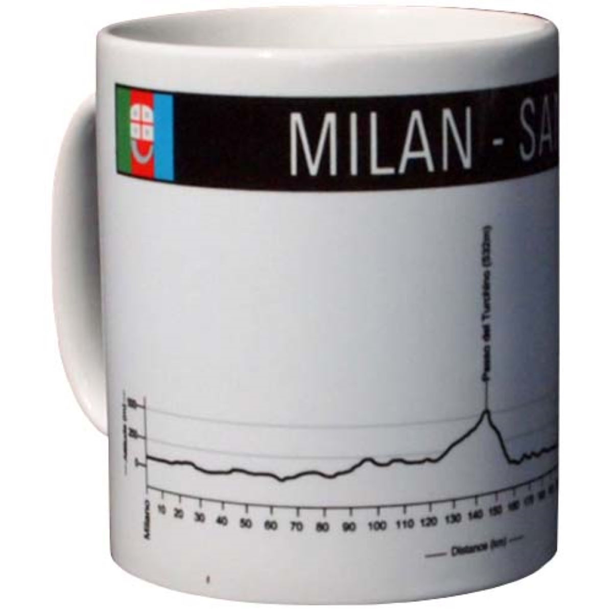 Taza Cycling Souvenirs Milán - San Remo - Regalos