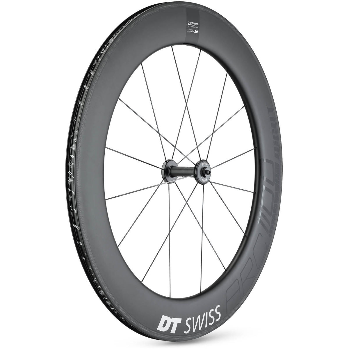 DT Swiss Arc 1100 Dicut 80mm Front Wheel - Ruedas delanteras