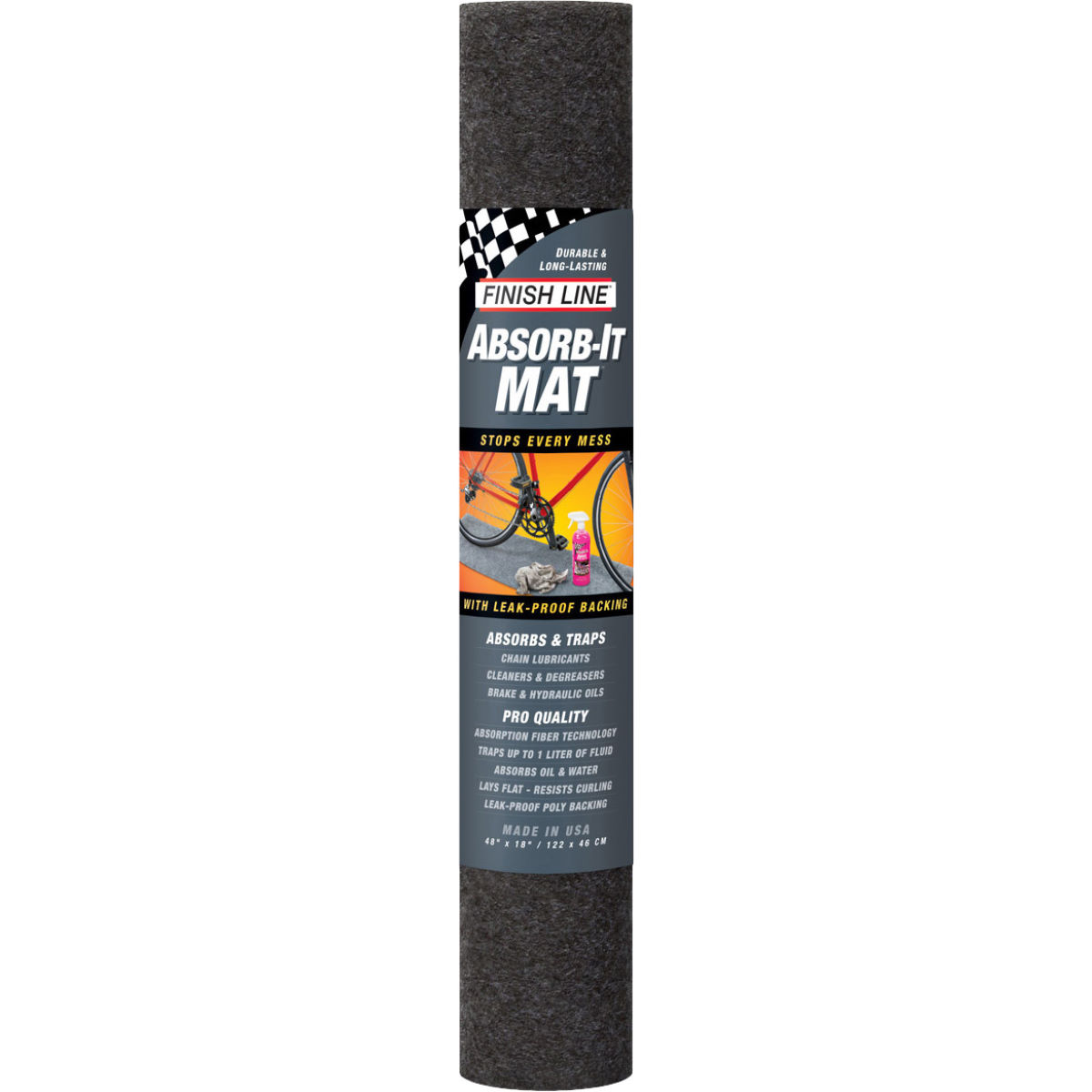 Finish Line Absorb-It Mat - Material de limpieza