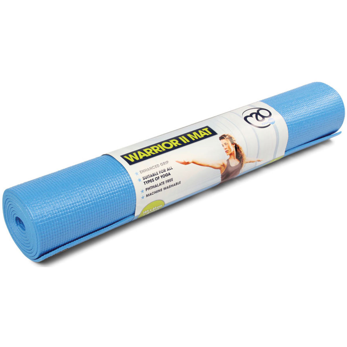 Esterilla de yoga Fitness-Mad Warrior (4 mm) - Esterilla de gimnasio