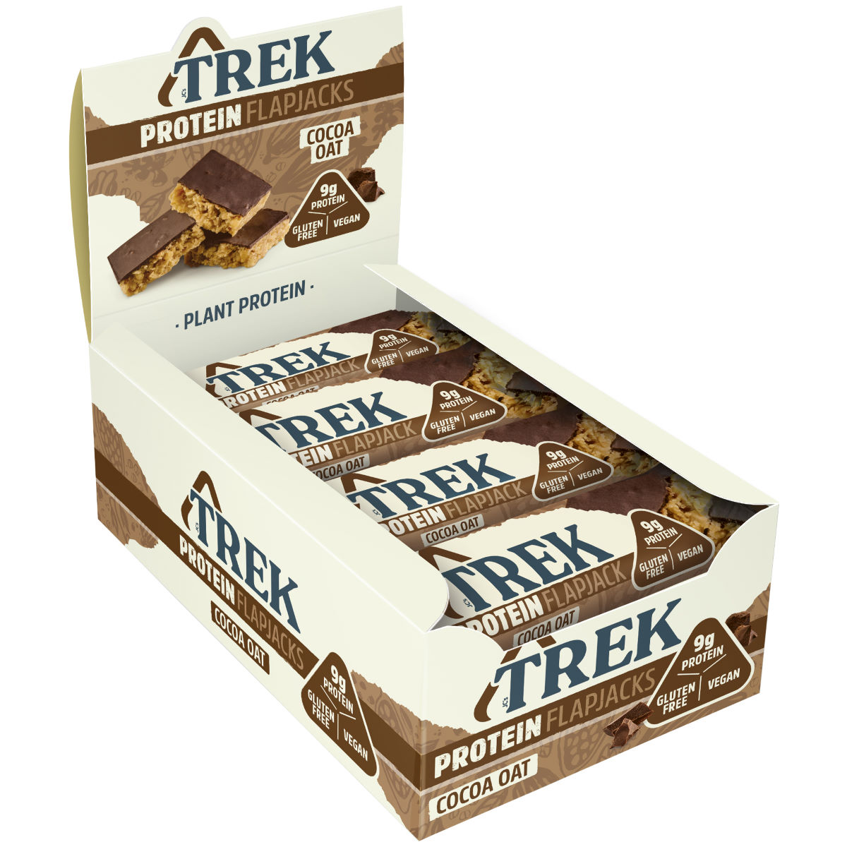 Flapjack TREK (16 x 50 g) - Barritas