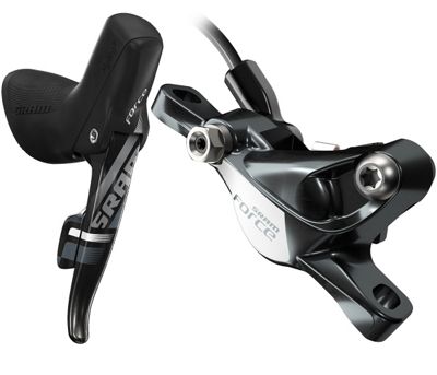 Freno de disco SRAM Force 22 HydroR - Negro - Left Hand Front Brake - Front Shifter, Negro