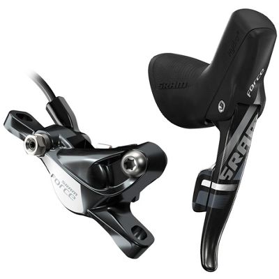 Freno de disco SRAM Force 22/CX1 HydroR - Negro - Right Hand Front Brake - Rear Shifter, Negro