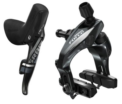 Freno de llanta SRAM Force 22 HydroR - Negro - Right Hand Rear Brake - Rear Shifter, Negro