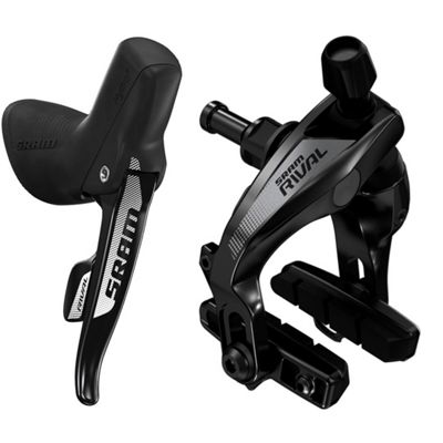 Freno de llanta SRAM Rival 22 HydroR - Negro - Left Hand Rear Brake - Front Shifter, Negro