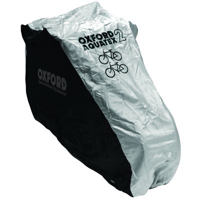 Funda de bici Oxford Aquatex 2 - Negro - Plata - 200x75x110cm, Negro - Plata