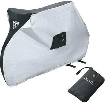 Funda de nylon para bicicleta Topeak - Plata - 26 - 27.5, Plata