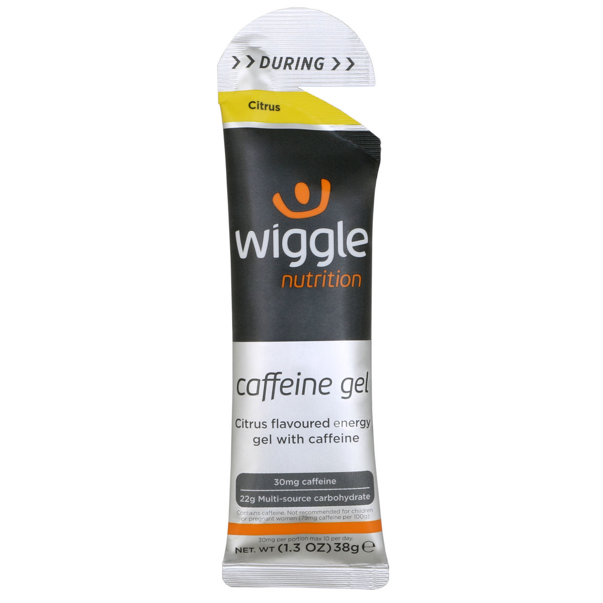 Geles energéticos Wiggle Nutrition (con cafeína, 20 x 38 g) - Geles